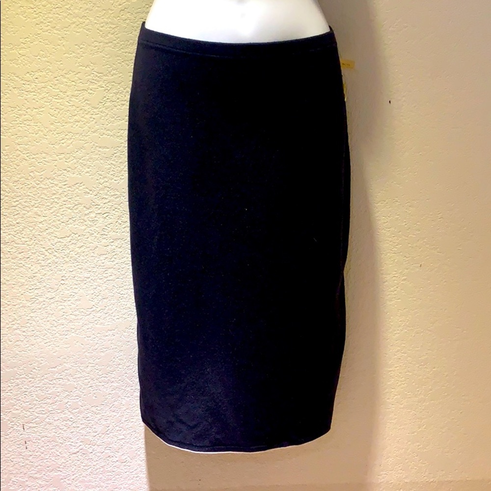 $395, NEW RENA LANGE ITALIAN STRETCH WOOL SKIRT, 8